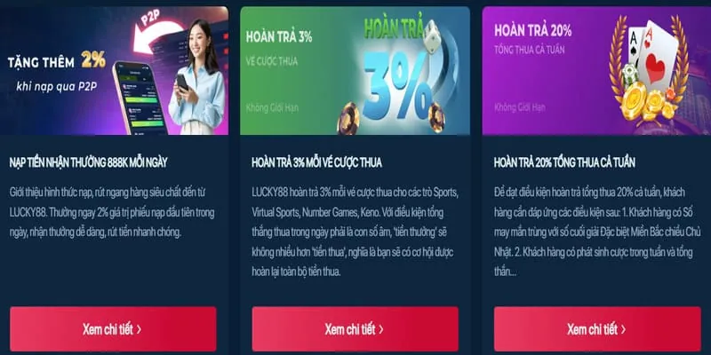 Hoàn trả và VIP